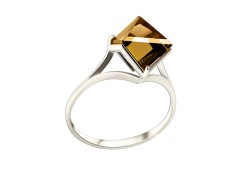 Серебряное кольцо с ситаллом