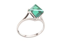 Серебряное кольцо с аквамарином