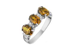 Серебряное кольцо с султанитом