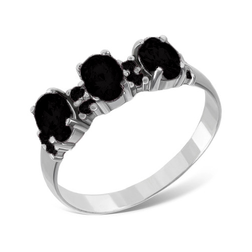 Серебряное кольцо с фианитом