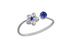 Серебряное кольцо с фианитом