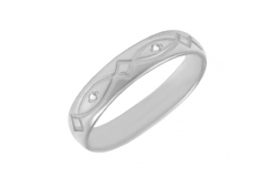 Серебряное кольцо с фианитом