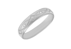 Серебряное кольцо с фианитом