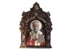 Икона Синтетический камень Большая св.Николай Чудотворец
