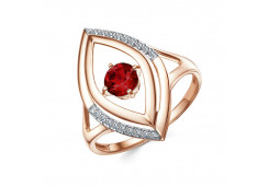 Золотое кольцо с гранатом