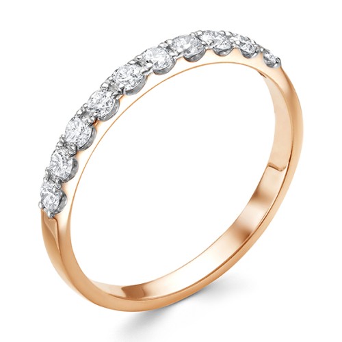 Золотое кольцо с бриллиантом