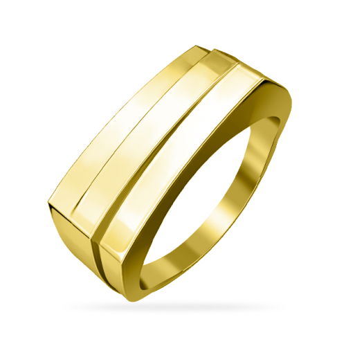 Кольцо из желтого золота 