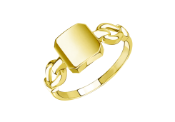 Кольцо из желтого золота 