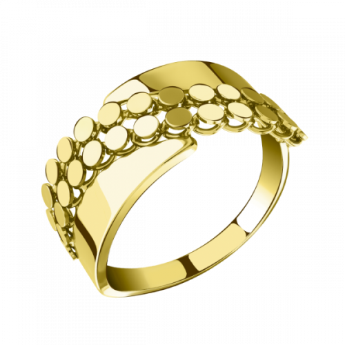 Кольцо из желтого золота 