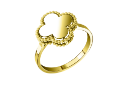 Кольцо из желтого золота 