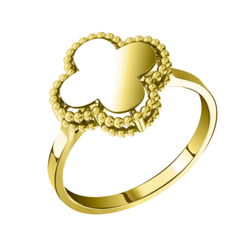 Кольцо из желтого золота 