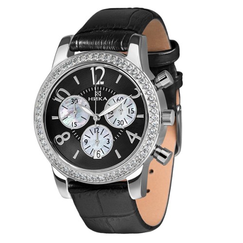 Часы из серебра с фианитом