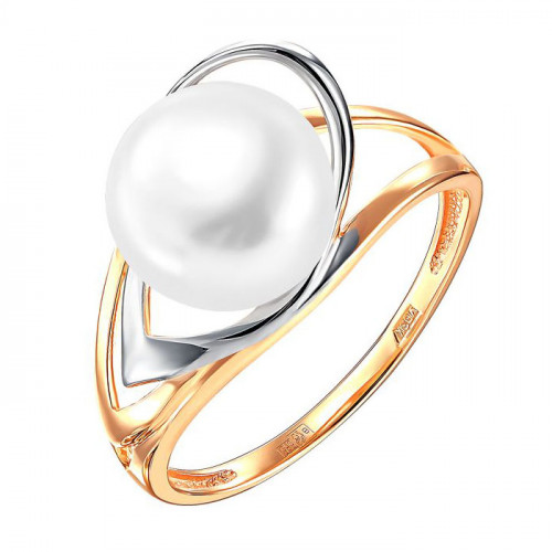 Золотое кольцо с жемчугом