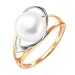 Золотое кольцо с жемчугом