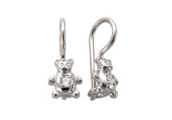 Серебряные cерьги классические