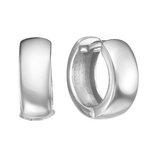 Серебряные cерьги классические