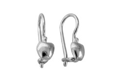 Серебряные cерьги классические