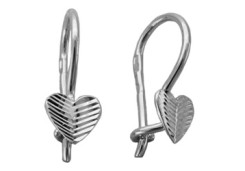 Серебряные cерьги классические