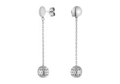 Серебряные cерьги пусеты (гвоздики)