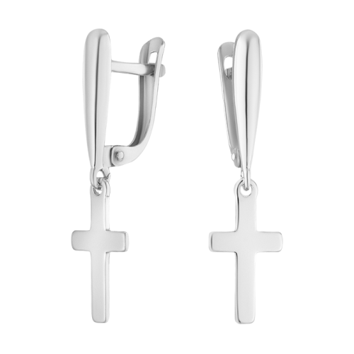 Серебряные cерьги висячие