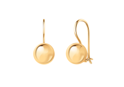 Золотые cерьги классические