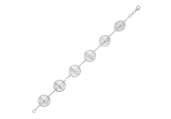 Серебряный браслет 