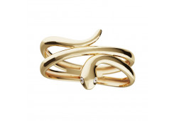 Золотое кольцо с фианитом