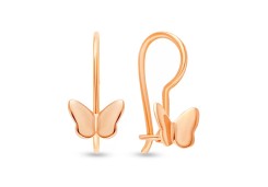 Золотые cерьги классические