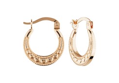 Золотые cерьги классические