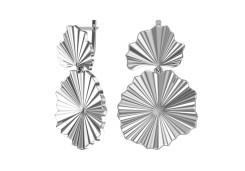 Серебряные cерьги висячие