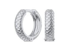 Серебряные cерьги классические