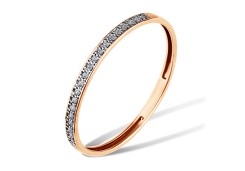 Золотое кольцо с бриллиантом