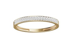 Золотое кольцо с фианитом