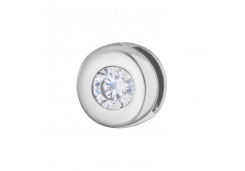 Серебряная подвеска с фианитом