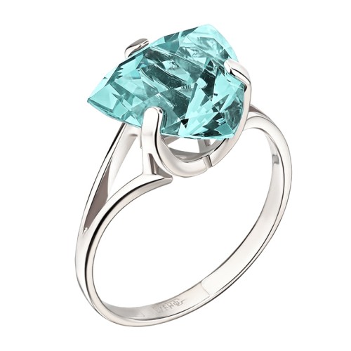 Серебряное кольцо с кварцем