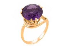 Золотое кольцо с александритом