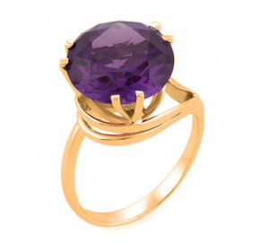 Золотое кольцо с александритом