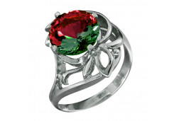 Серебряное кольцо с турмалином