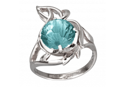 Серебряное кольцо с кварцем