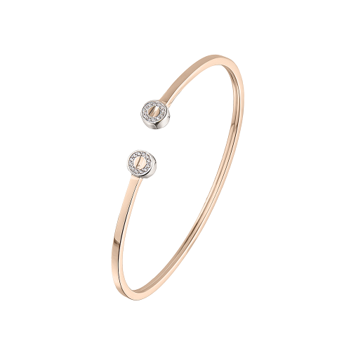 Золотой браслет с фианитом