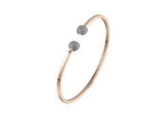 Золотой браслет с фианитом