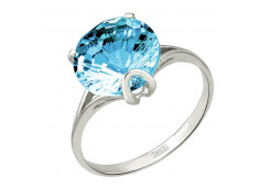 Серебряное кольцо с ситаллом