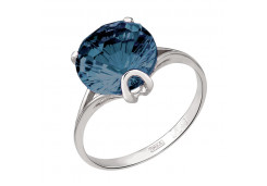 Серебряное кольцо с ситаллом
