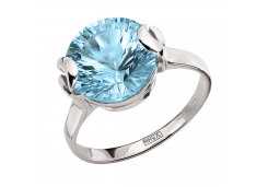 Серебряное кольцо с ситалом