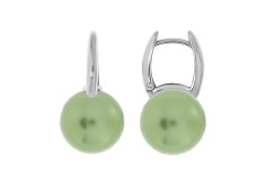 Серебряные cерьги с жемчугом