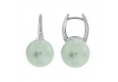 Серебряные cерьги с жемчугом