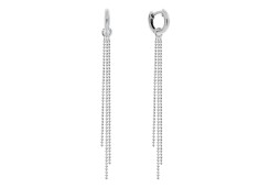 Серебряные cерьги висячие