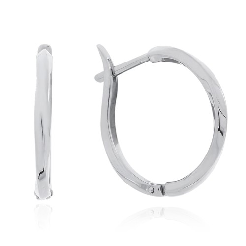 Серебряные cерьги классические