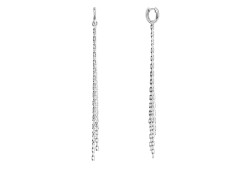 Серебряные cерьги висячие