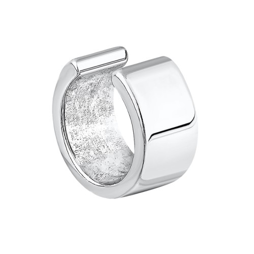 Серебряная серьга классическая